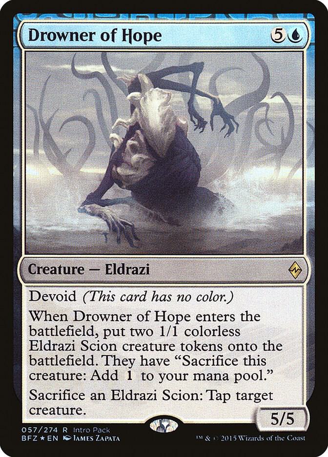 Drowner of Hope 57/90 (Unique and Miscellaneous Promos)  - Foil | Chromatic Games