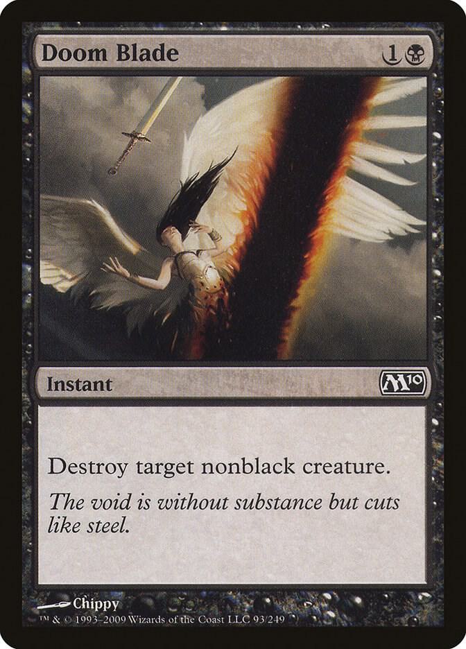 Doom Blade 93/249 (Magic 2010 (M10))  | Chromatic Games