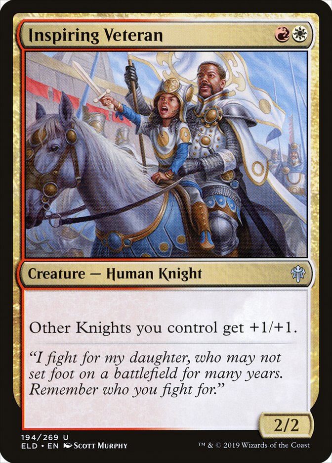 Inspiring Veteran 194/269 (Throne of Eldraine)  | Chromatic Games
