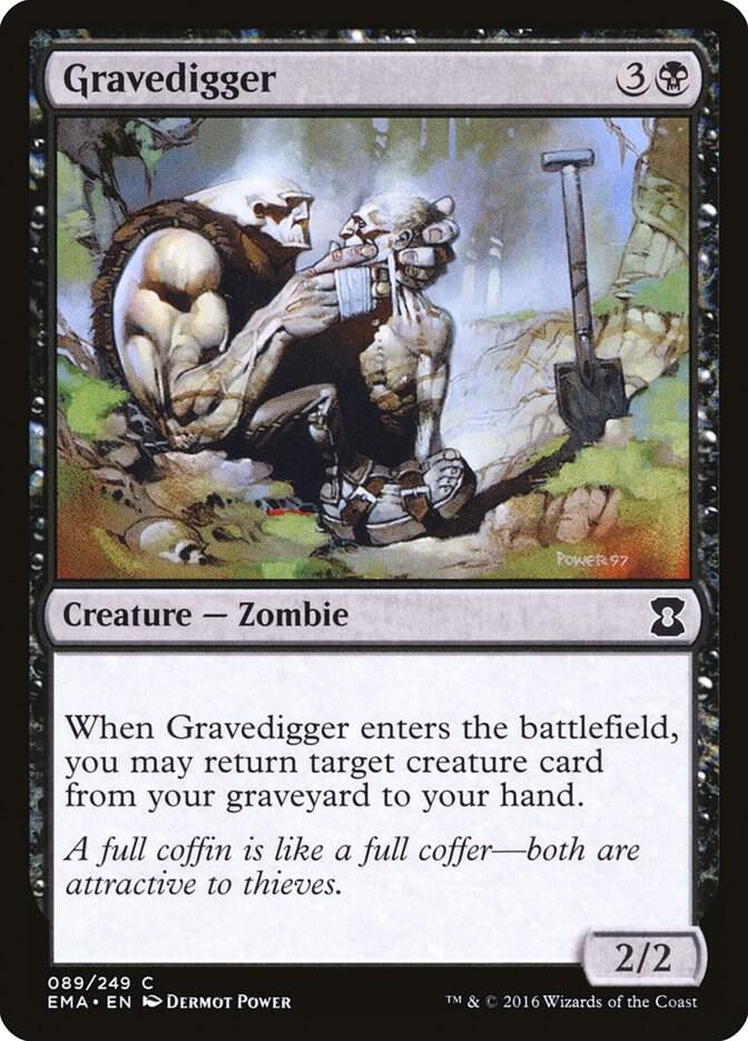Gravedigger 89/249 (Eternal Masters)  | Chromatic Games