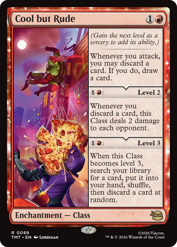 Cool but Rude [Teenage Mutant Ninja Turtles] | Chromatic Games