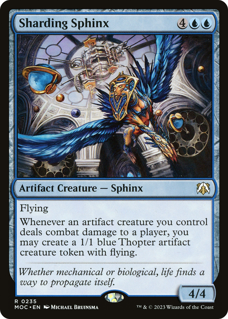 Sharding Sphinx [March of the Machine Commander] | Chromatic Games