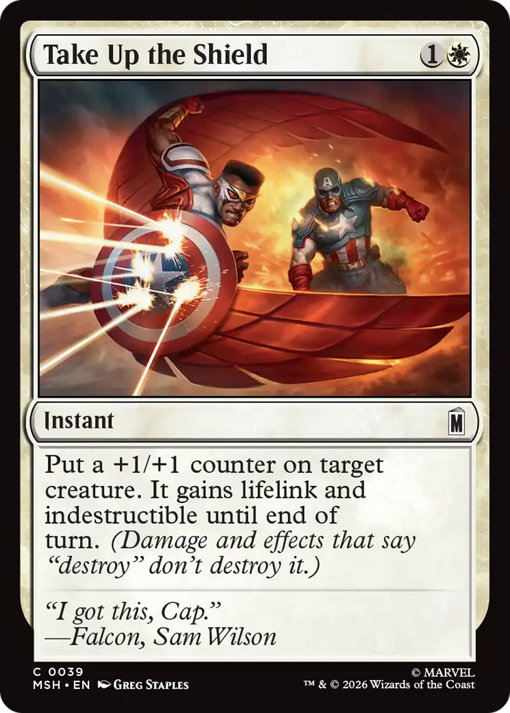 Take Up the Shield [Marvel Super Heroes] | Chromatic Games