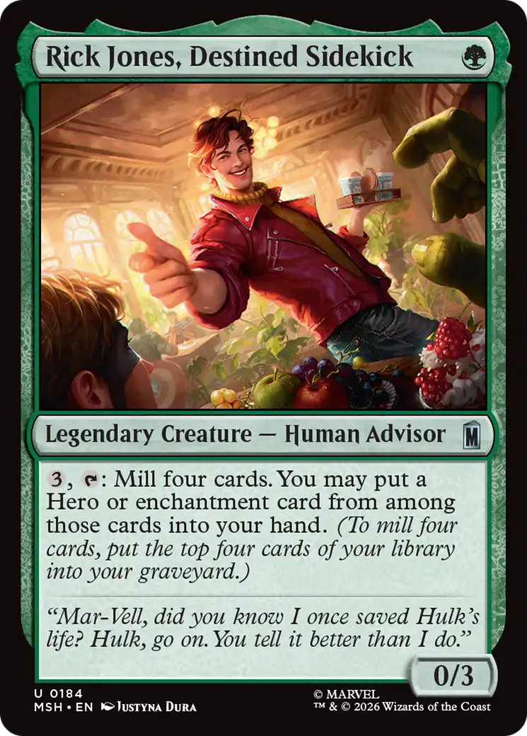 Rick Jones, Destined Sidekick [Marvel Super Heroes] | Chromatic Games