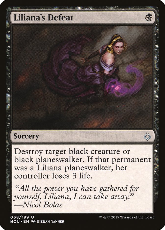 Liliana's Defeat 68/199 (Hour of Devastation)  | Chromatic Games