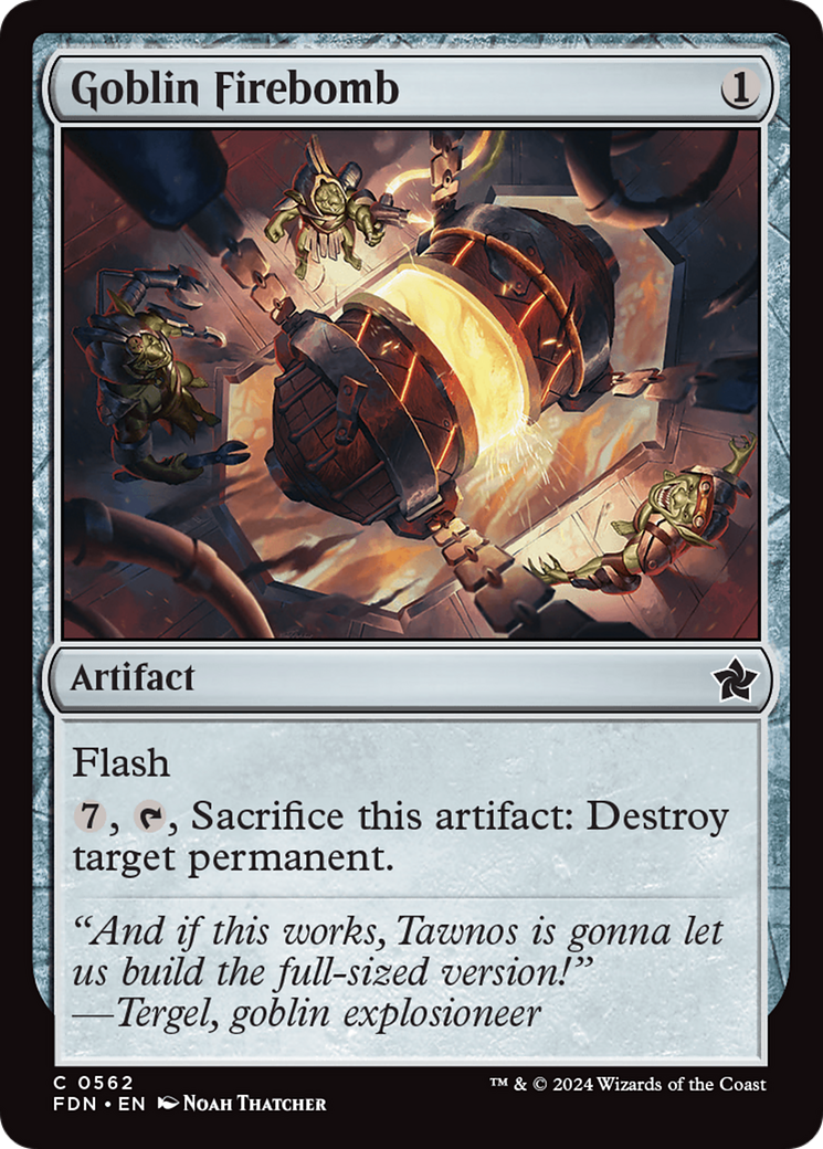 Goblin Firebomb [Foundations] | Chromatic Games