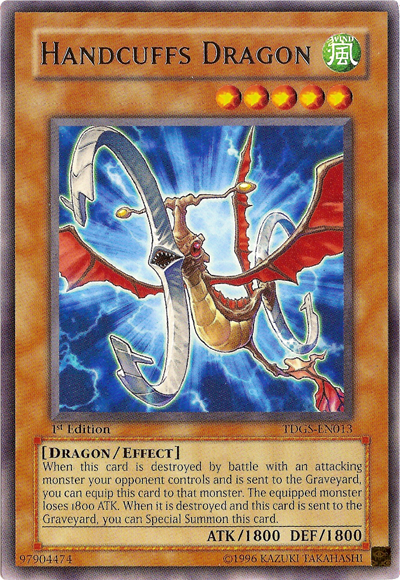 Handcuffs Dragon [TDGS-EN013] Rare | Chromatic Games