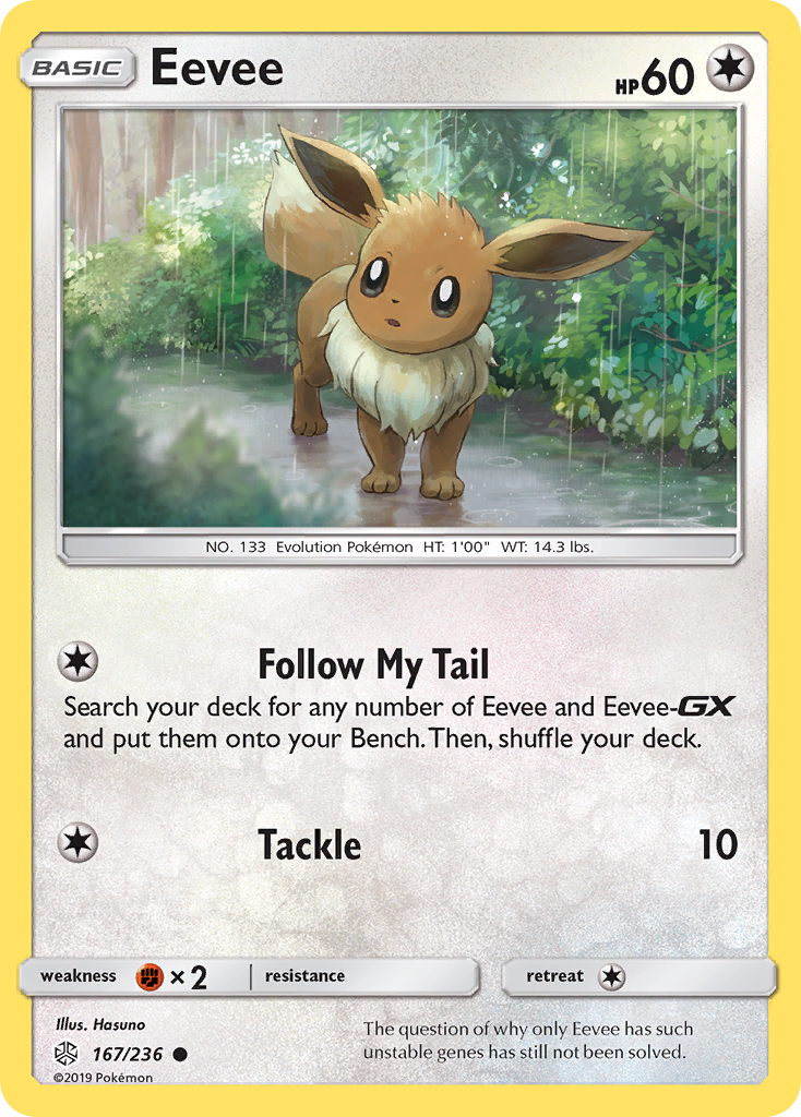 Eevee (167/236) [Sun & Moon: Cosmic Eclipse] | Chromatic Games