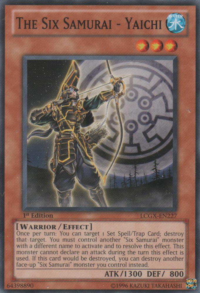 The Six Samurai - Yaichi [LCGX-EN227] Common | Chromatic Games