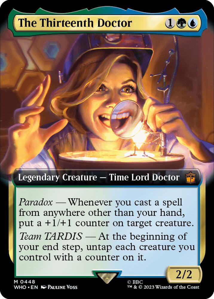 The Thirteenth Doctor 448/331 (Universes Beyond: Doctor Who)  - Extended Art Foil | Chromatic Games