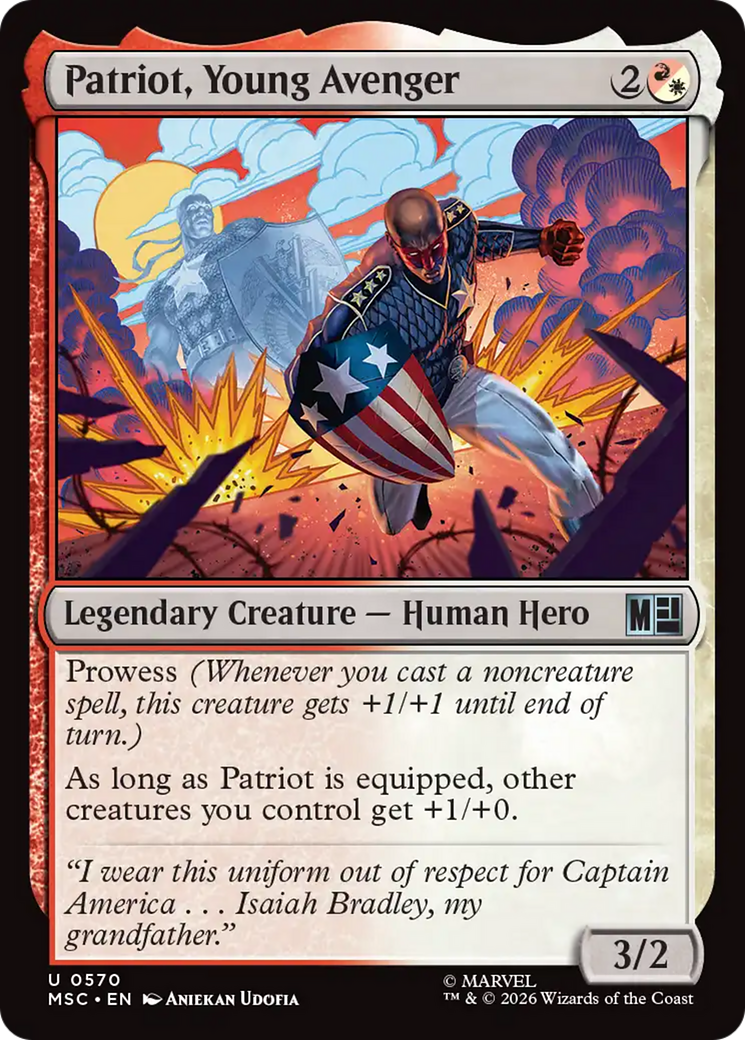 Patriot, Young Avenger [Marvel Super Heroes] | Chromatic Games