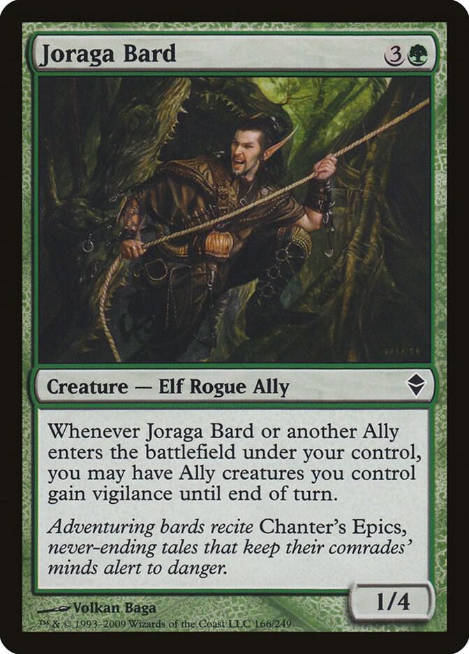 Joraga Bard 166/249 (Zendikar)  | Chromatic Games