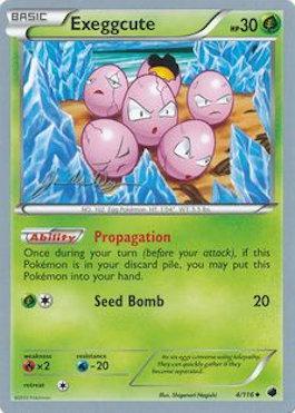 Exeggcute (4/116) (HonorStoise - Jacob Van Wagner) [World Championships 2015] | Chromatic Games