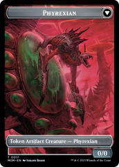 Incubator // Phyrexian (17) Double-Sided Token [March of the Machine Tokens] | Chromatic Games