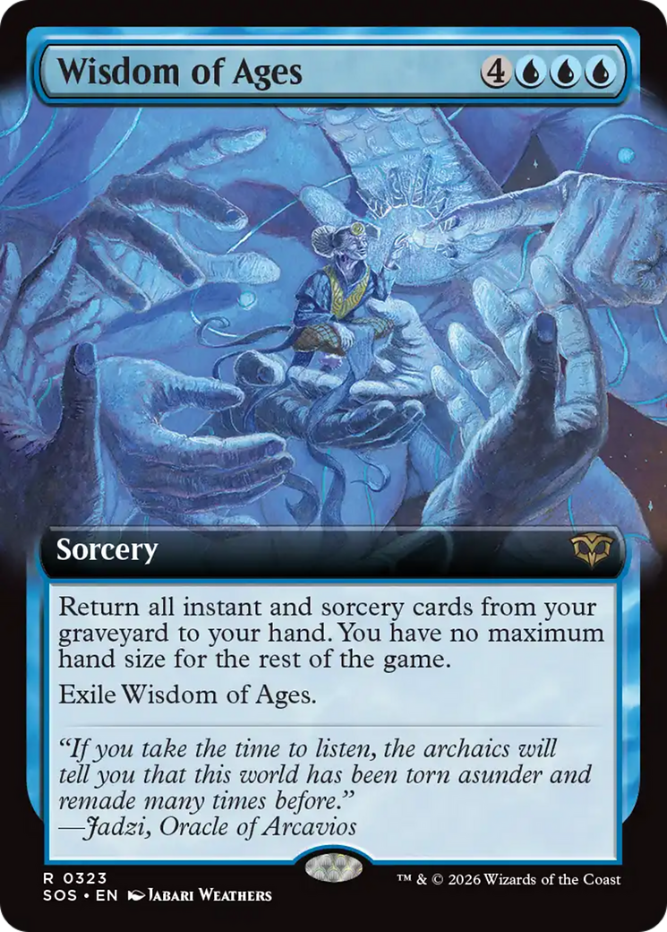 Wisdom of Ages (Extended Art) [Secrets of Strixhaven] | Chromatic Games