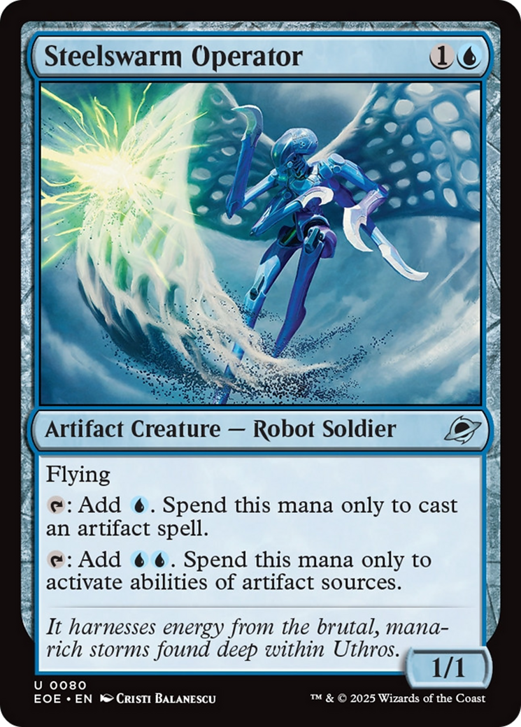 Steelswarm Operator [Edge of Eternities] | Chromatic Games