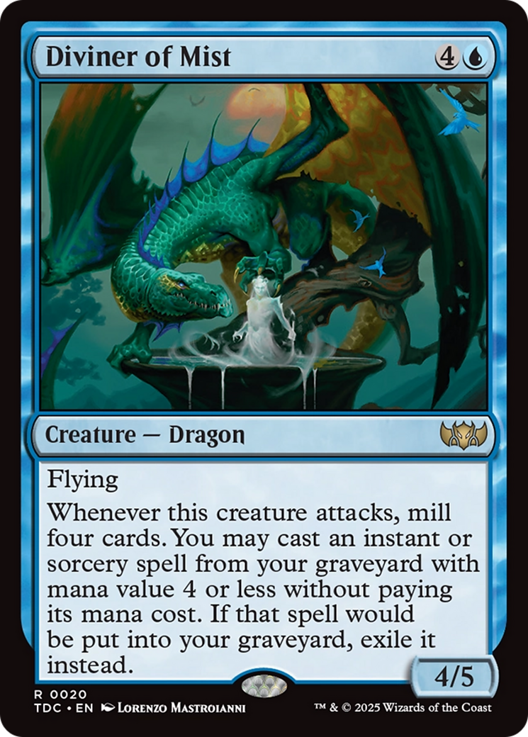 Diviner of Mist [Tarkir: Dragonstorm Commander] | Chromatic Games