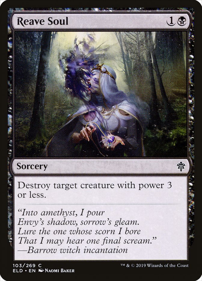 Reave Soul 103/269 (Throne of Eldraine)  - Foil | Chromatic Games