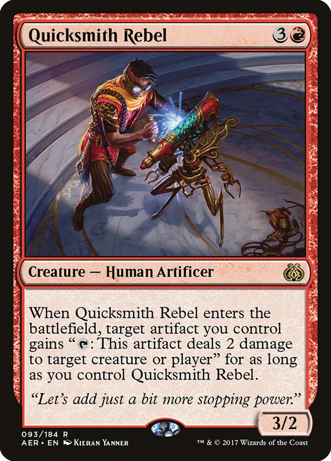 Quicksmith Rebel 93/184 (Aether Revolt)  | Chromatic Games