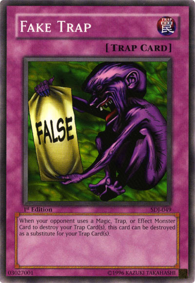 Fake Trap [SDJ-049] Common | Chromatic Games