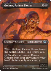 Gollum, Patient Plotter (Borderless Alternate Art) [The Lord of the Rings: Tales of Middle-Earth] | Chromatic Games