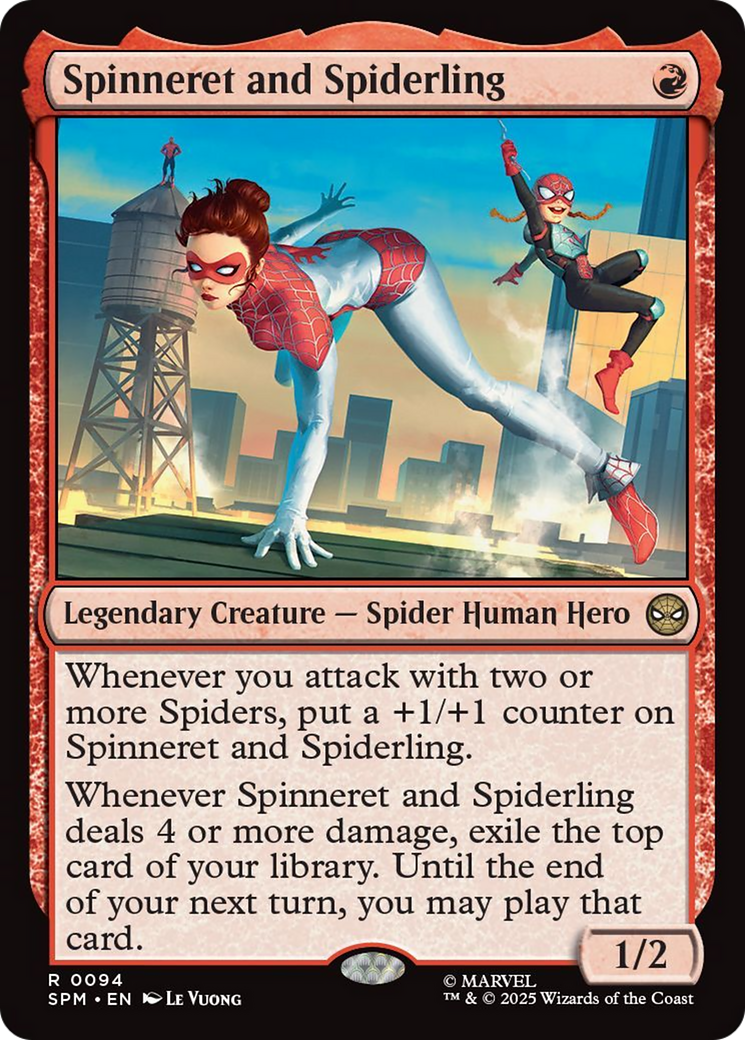 Spinneret and Spiderling [Marvel's Spider-Man] | Chromatic Games