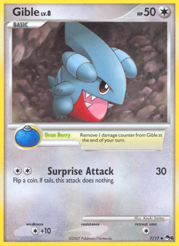 Gible (7/17) [POP Series 6] | Chromatic Games