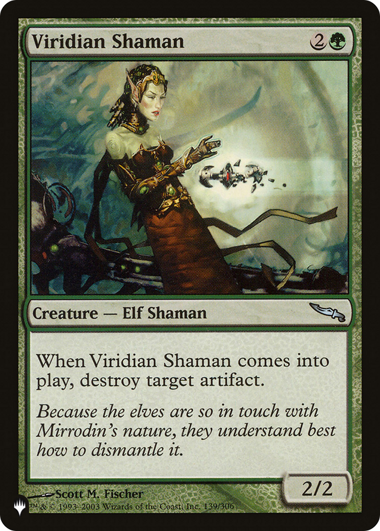 Viridian Shaman [The List Reprints] | Chromatic Games