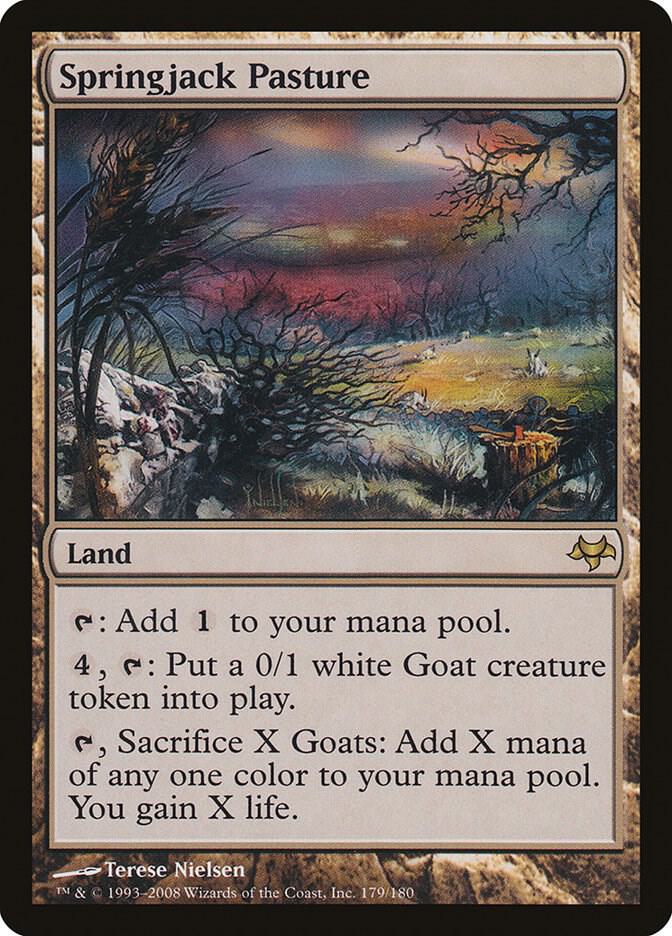 Springjack Pasture 179/180 (Eventide)  | Chromatic Games