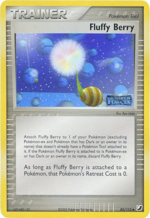 Fluffy Berry (85/115) (Stamped) [EX: Unseen Forces] | Chromatic Games