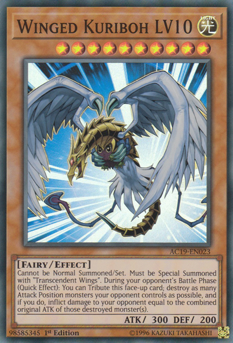Winged Kuriboh LV10 [AC19-EN023] Super Rare | Chromatic Games