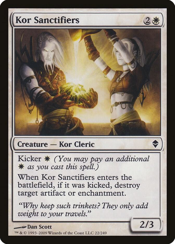 Kor Sanctifiers 22/249 (Zendikar)  | Chromatic Games