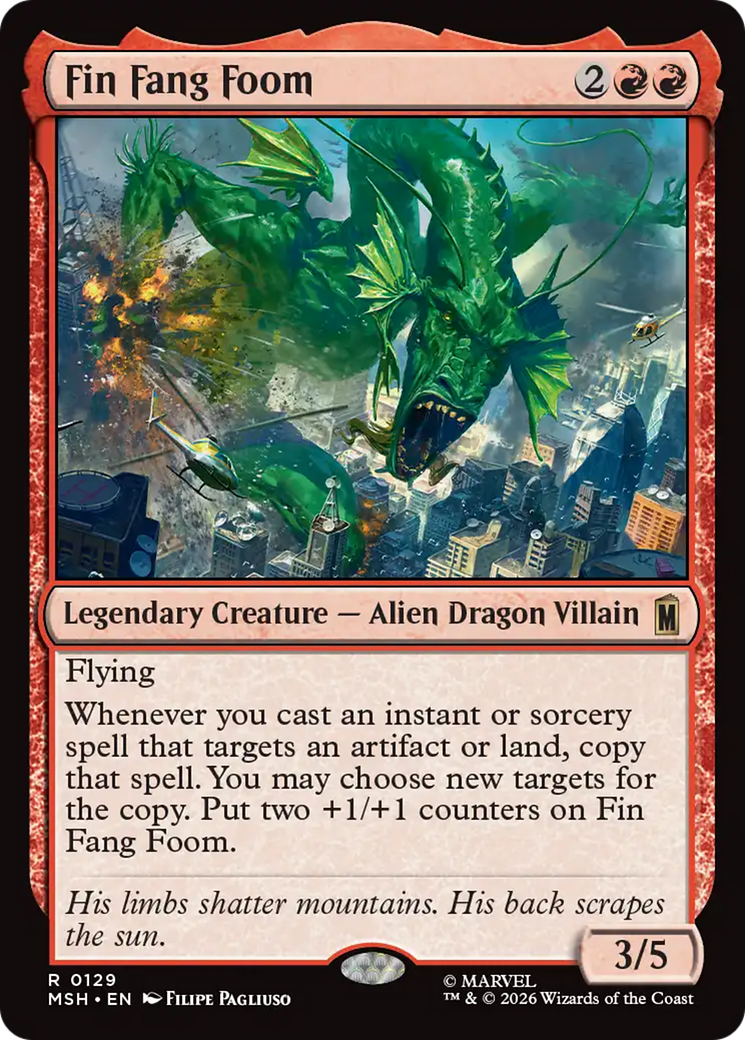 Fin Fang Foom [Marvel Super Heroes] | Chromatic Games