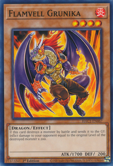 Flamvell Grunika [HAC1-EN067] Common | Chromatic Games