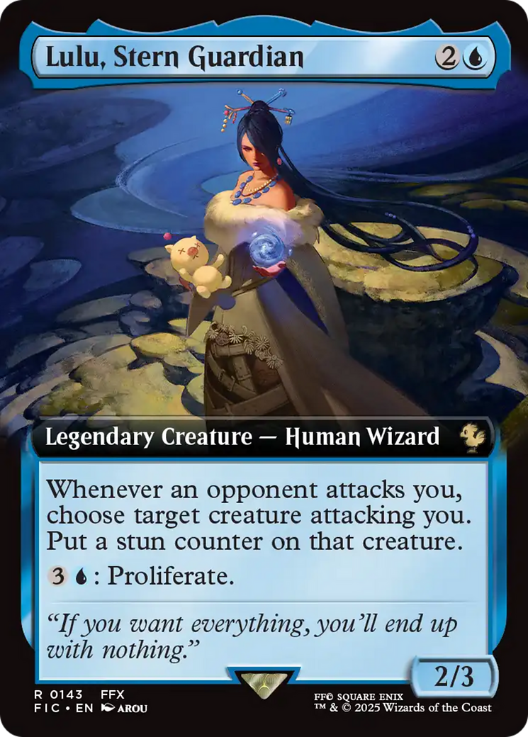 Lulu, Stern Guardian (Extended Art) [FINAL FANTASY Commander] | Chromatic Games