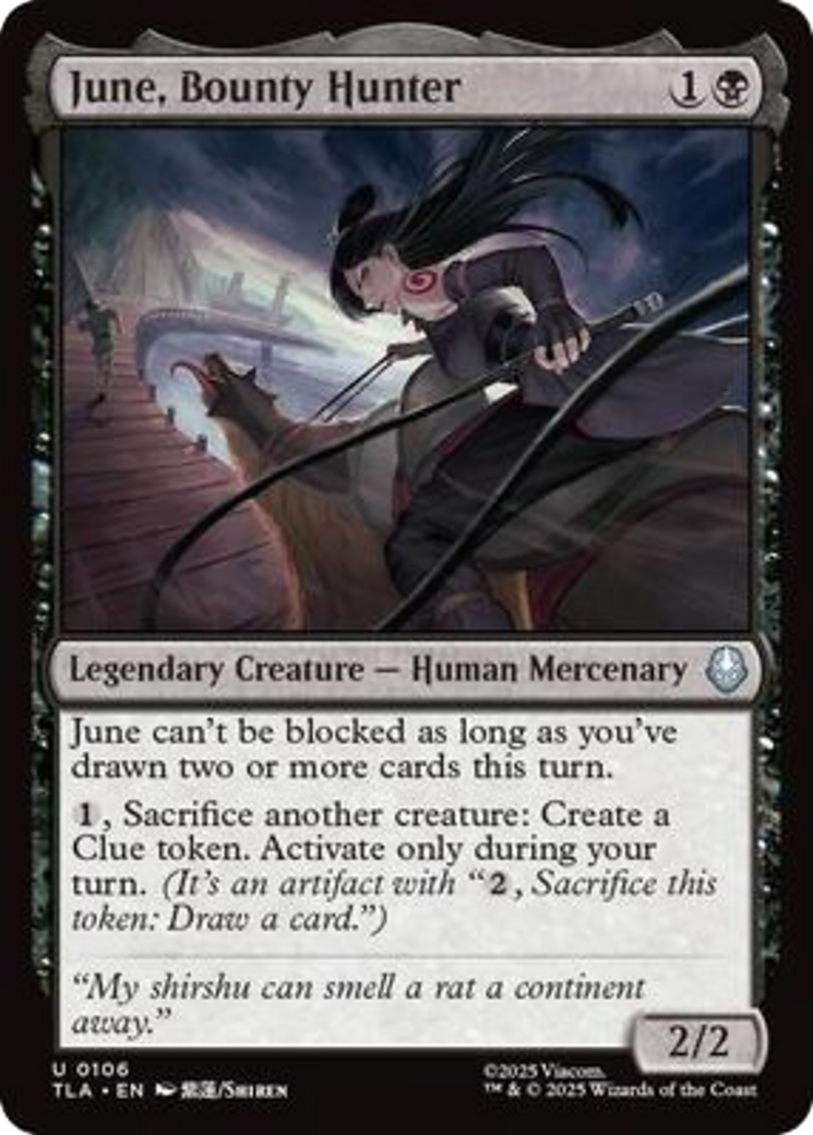 June, Bounty Hunter [Avatar: The Last Airbender] | Chromatic Games