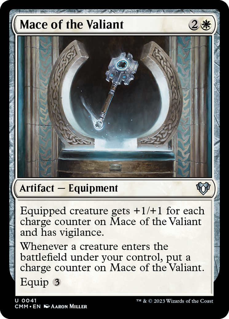 Mace of the Valiant [Commander Masters] | Chromatic Games