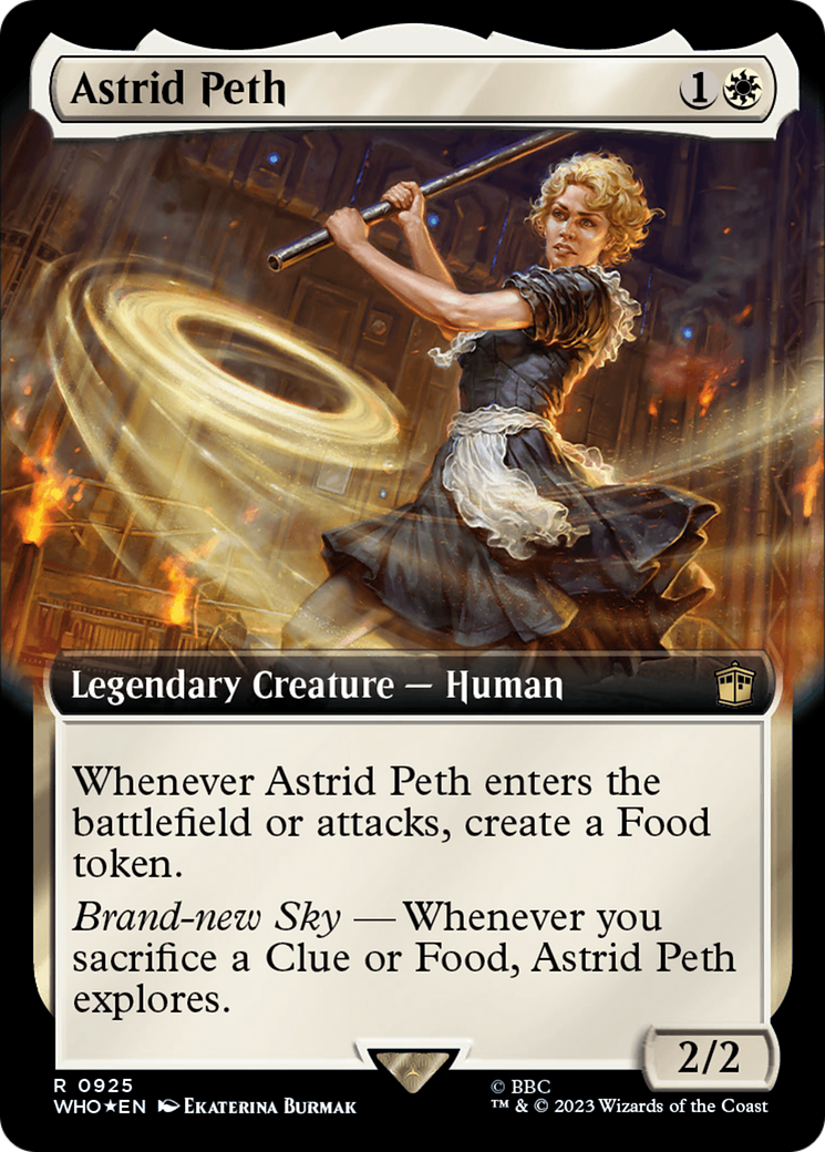 Astrid Peth (Extended Art) (Surge Foil) [Doctor Who] | Chromatic Games