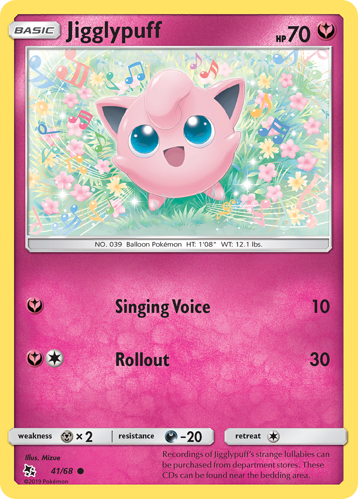 Jigglypuff (41/68) [Sun & Moon: Hidden Fates] | Chromatic Games