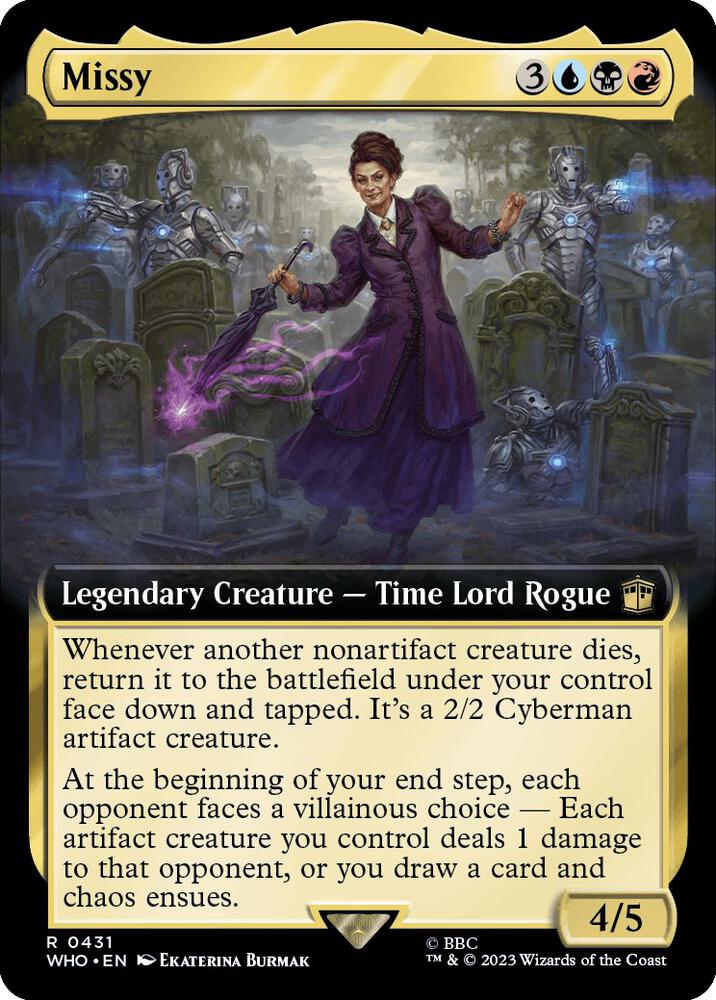 Missy 431/331 (Universes Beyond: Doctor Who)  - Extended Art | Chromatic Games