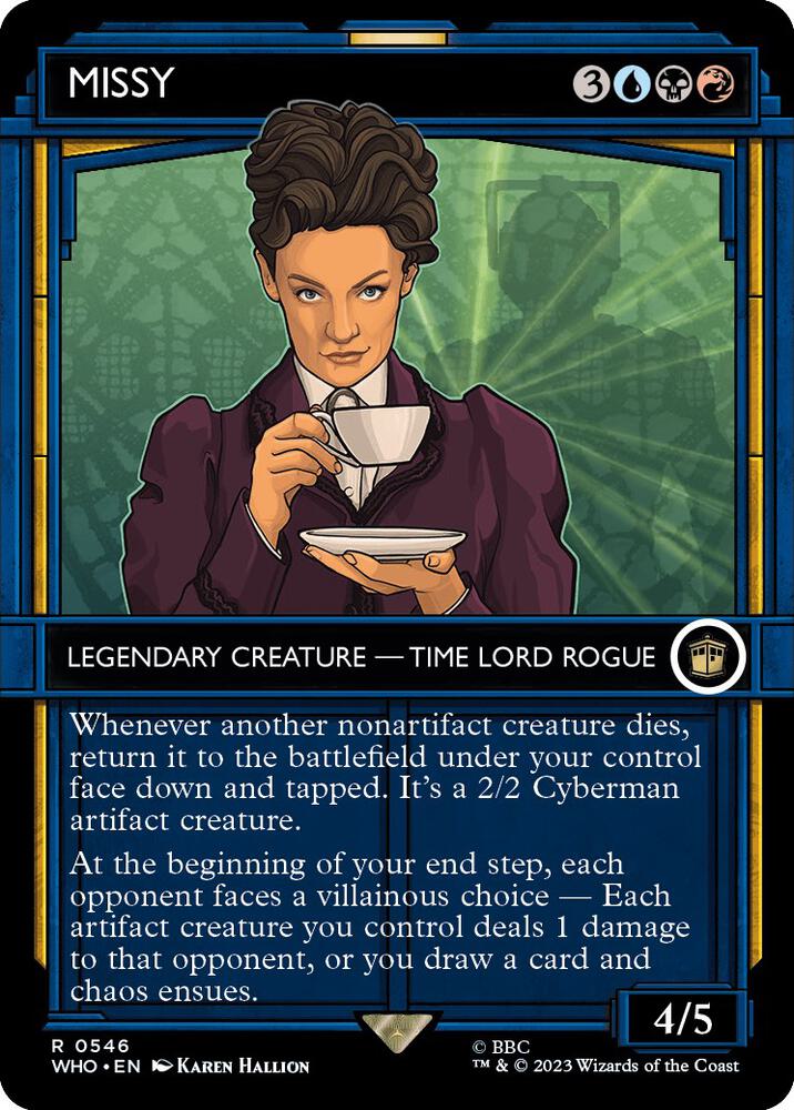 Missy 546/331 (Universes Beyond: Doctor Who)  - Showcase Foil | Chromatic Games
