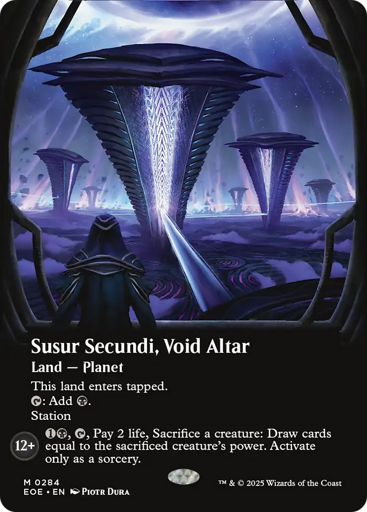 Susur Secundi, Void Altar (Borderless) [Edge of Eternities] | Chromatic Games