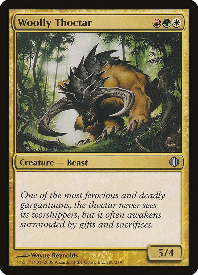 Woolly Thoctar 209 (Shards of Alara)  | Chromatic Games