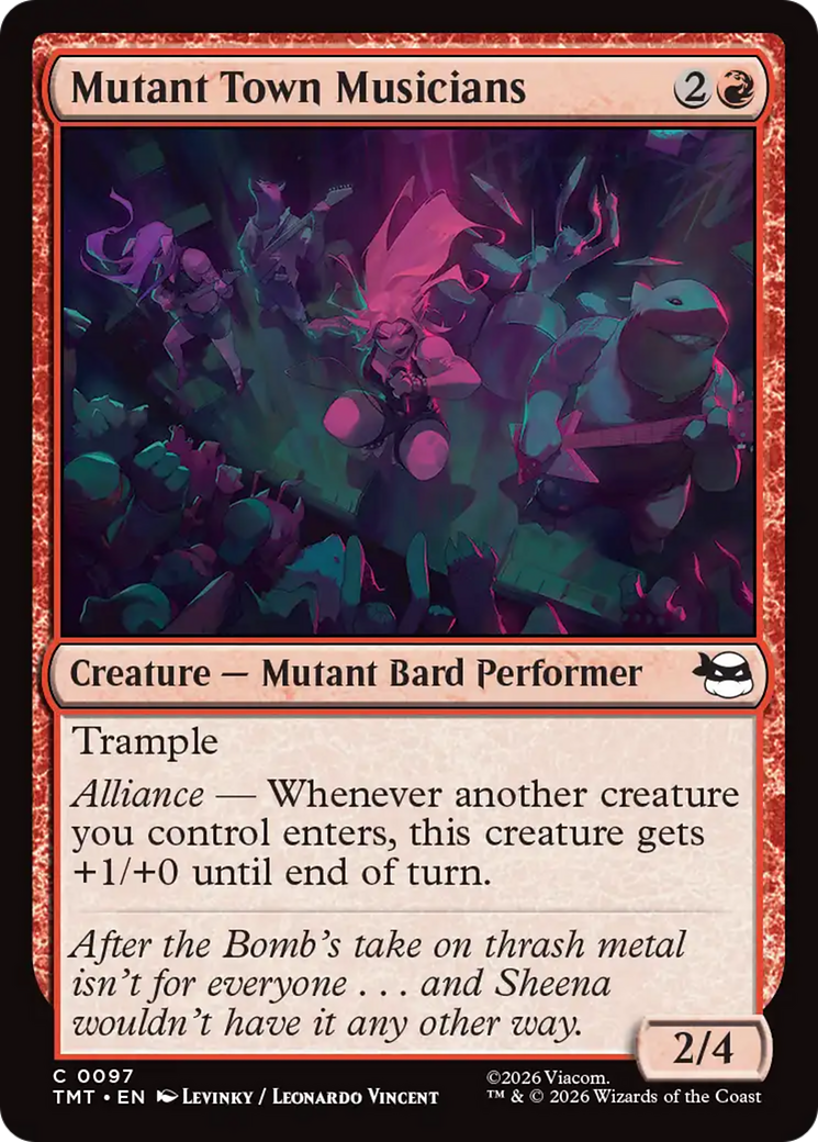 Mutant Town Musicians [Teenage Mutant Ninja Turtles] | Chromatic Games