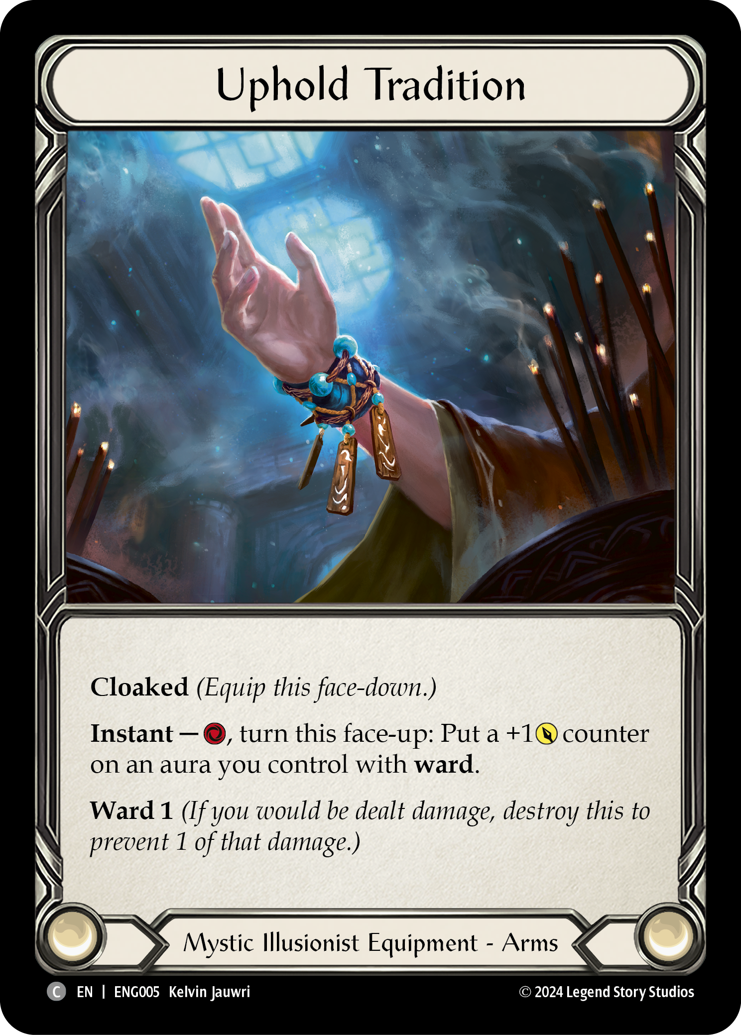 Uphold Tradition [ENG005] (Part the Mistveil Enigma Blitz Deck) | Chromatic Games