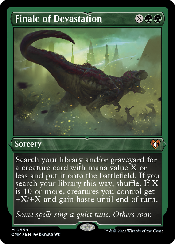 Finale of Devastation (Foil Etched) [Commander Masters] | Chromatic Games