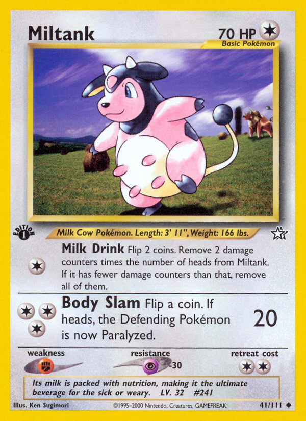 Miltank (41/111) [Neo Genesis 1st Edition] | Chromatic Games