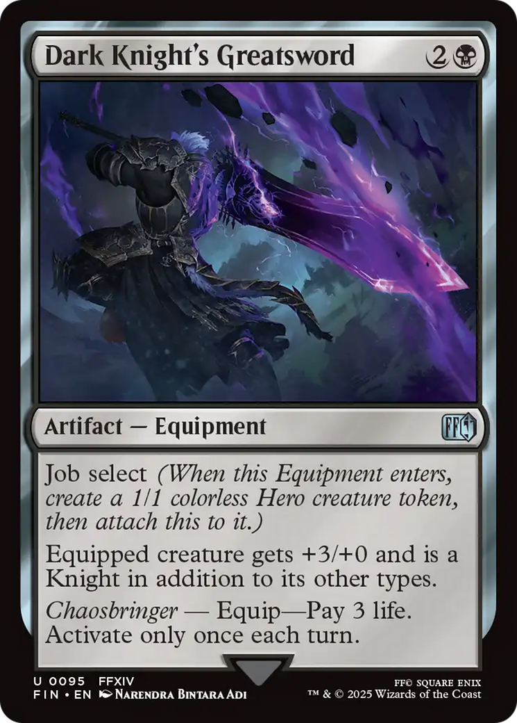 Dark Knight's Greatsword [FINAL FANTASY] | Chromatic Games