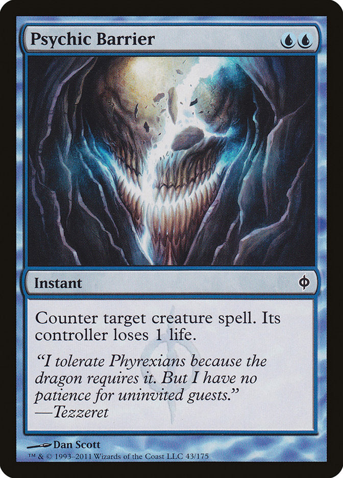 Psychic Barrier 43/175 (New Phyrexia)  | Chromatic Games