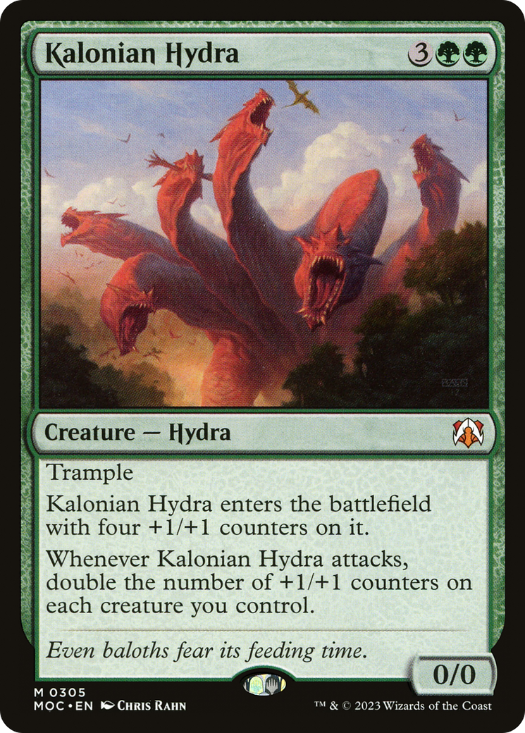 Kalonian Hydra [March of the Machine Commander] | Chromatic Games